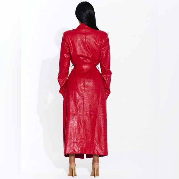 Naked Wardrobe The Crocodile Coat - Picture 3 of 15